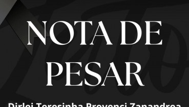 NOTA DE FALECIMENTO E PESAR