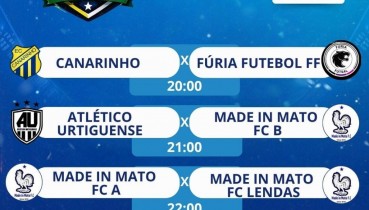 3� Rodada do Campeonato Municipal de Futsal 2026!