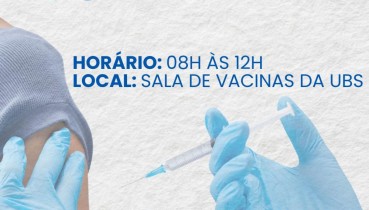 DIA D - VACINA��O CONTRA A INFLUENZA EM S�O JO�O DA URTIGA!