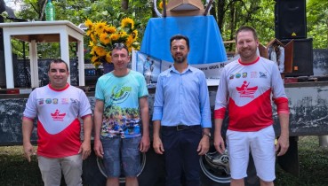 S�o Jo�o da Urtiga participa ativamente da Canoagem Ecol�gica do Rio Apua�