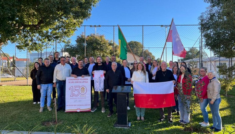 UMA VISITA HIST�RICA: S�O JO�O DA URTIGA RECEBE O CONSULADO GERAL DA POL�NIA