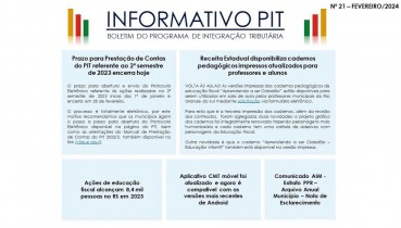 INFORMATIVO PIT - Nº 21 - FEVEREIRO/2024